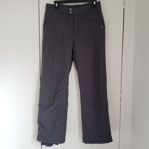 Womens White Sierra Gray Snow Pants Inseam 29"